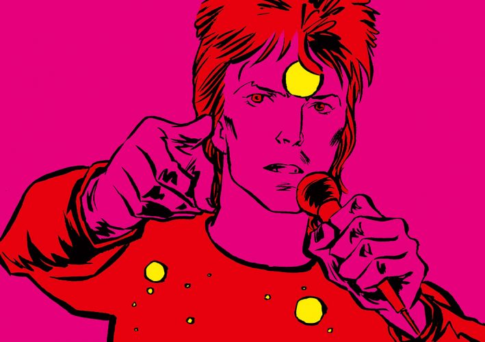 Reinhard Kleist – Starman: David Bowie’s Ziggy Stardust Years